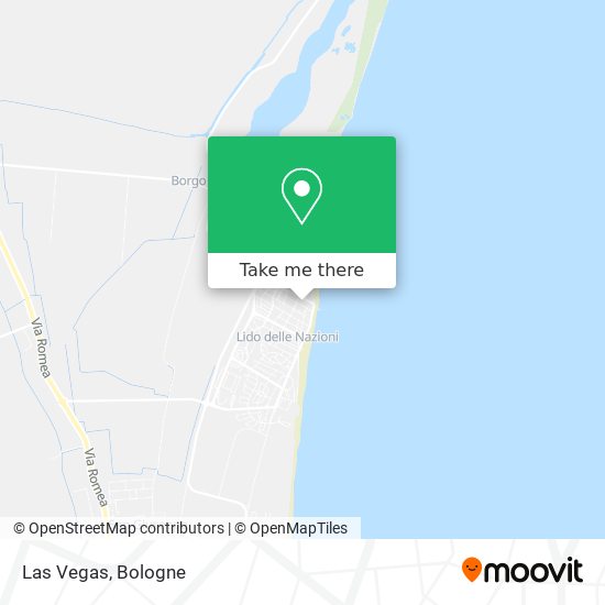 Las Vegas map