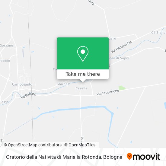 Oratorio della Nativita di Maria la Rotonda map