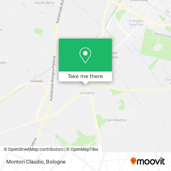 Montori Claudio map