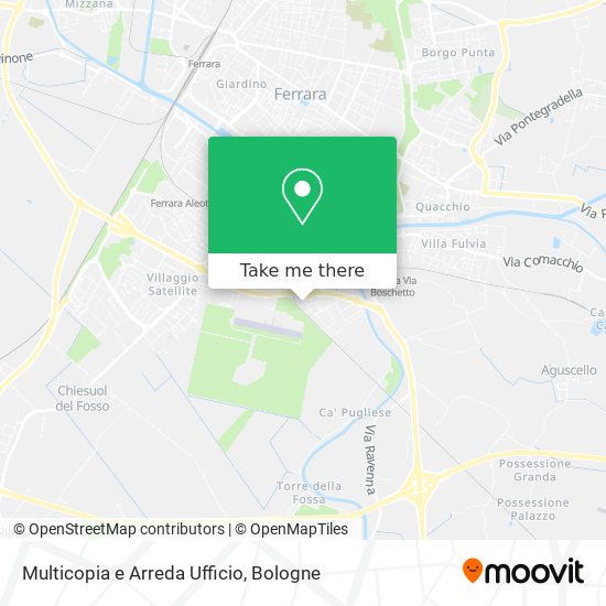 Multicopia e Arreda Ufficio map