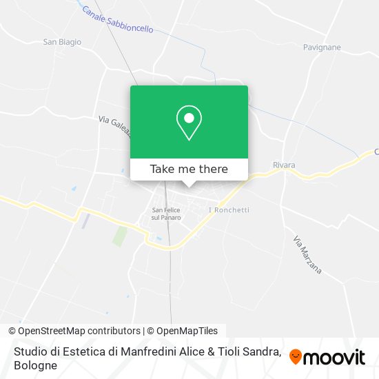 Studio di Estetica di Manfredini Alice & Tioli Sandra map