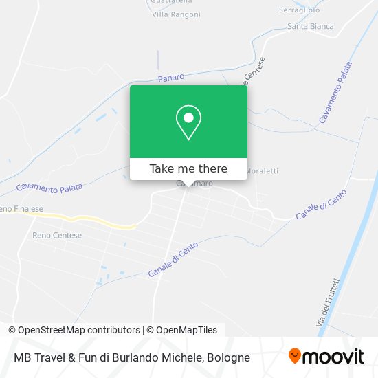 MB Travel & Fun di Burlando Michele map