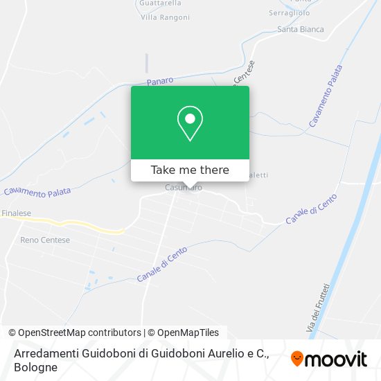 Arredamenti Guidoboni di Guidoboni Aurelio e C. map