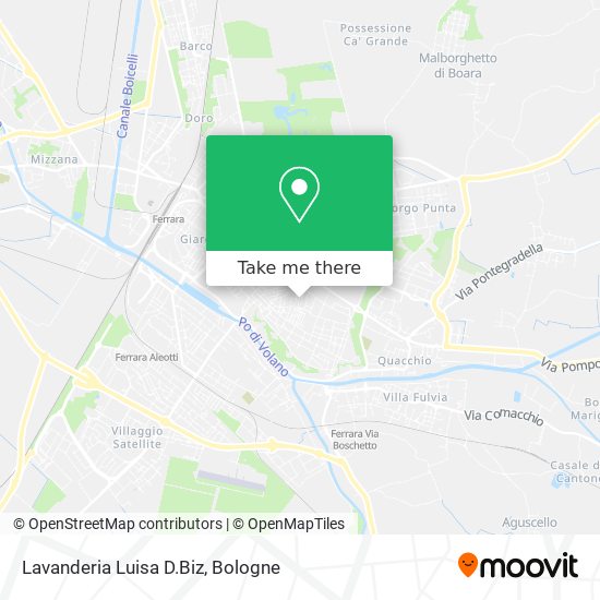 Lavanderia Luisa D.Biz map