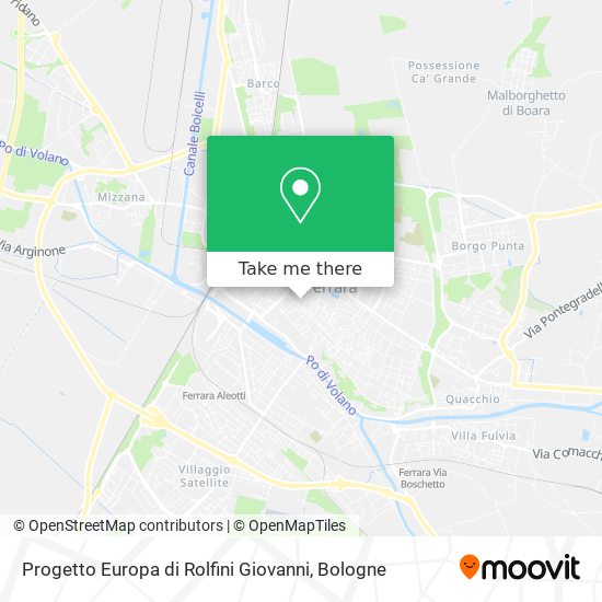 Progetto Europa di Rolfini Giovanni map