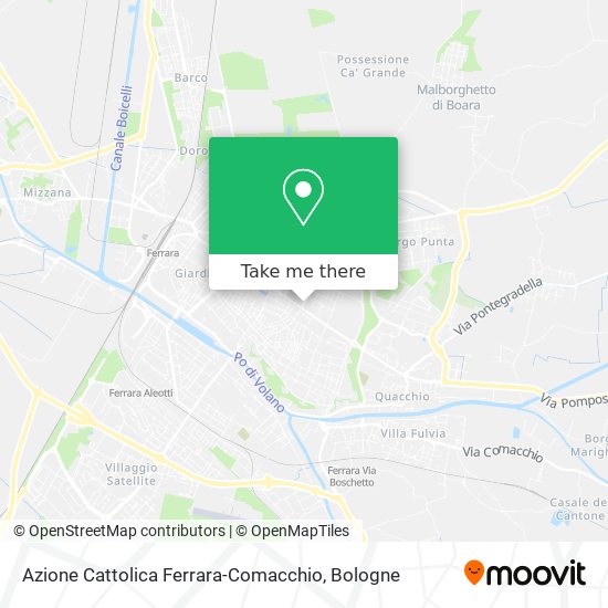 Azione Cattolica Ferrara-Comacchio map