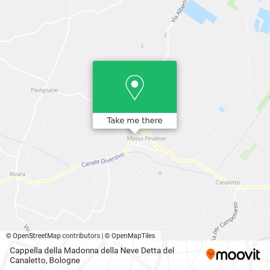 Cappella della Madonna della Neve Detta del Canaletto map
