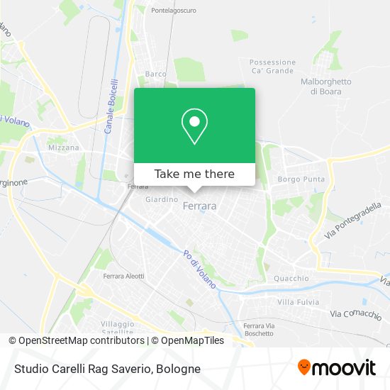 Studio Carelli Rag Saverio map