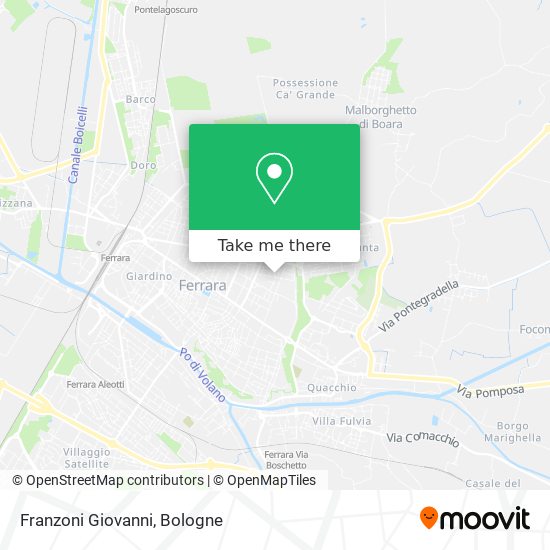 Franzoni Giovanni map