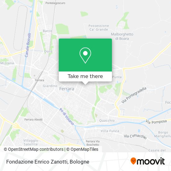 Fondazione Enrico Zanotti map