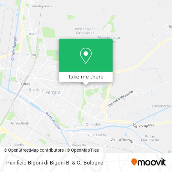 Panificio Bigoni di Bigoni B. & C. map