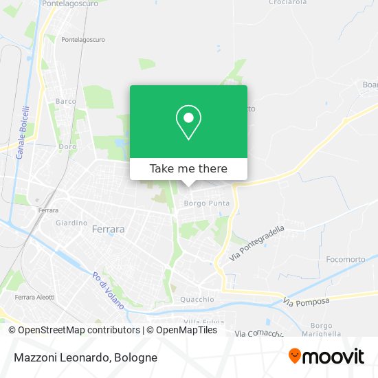 Mazzoni Leonardo map