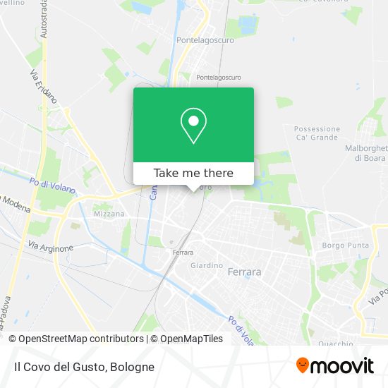 Il Covo del Gusto map