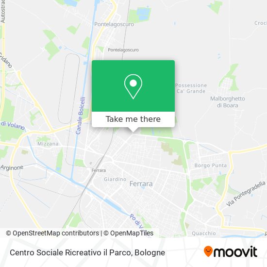 Centro Sociale Ricreativo il Parco map