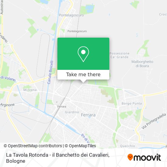 La Tavola Rotonda - il Banchetto dei Cavalieri map