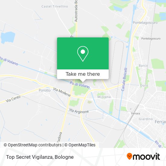 Top Secret Vigilanza map
