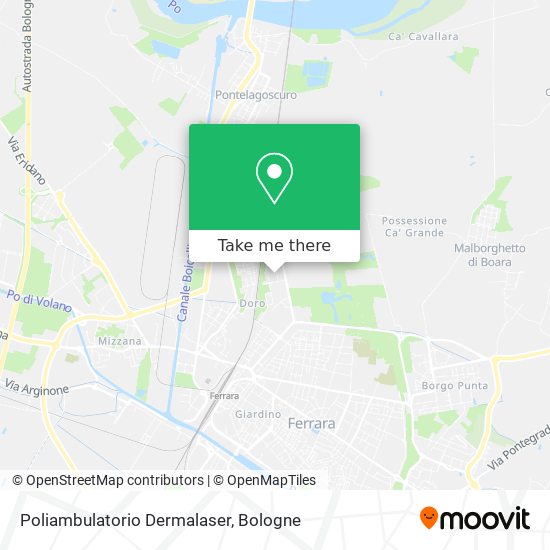 Poliambulatorio Dermalaser map