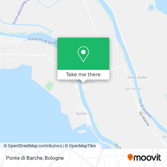 Ponte di Barche map