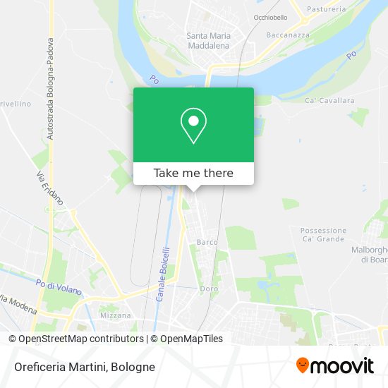 Oreficeria Martini map