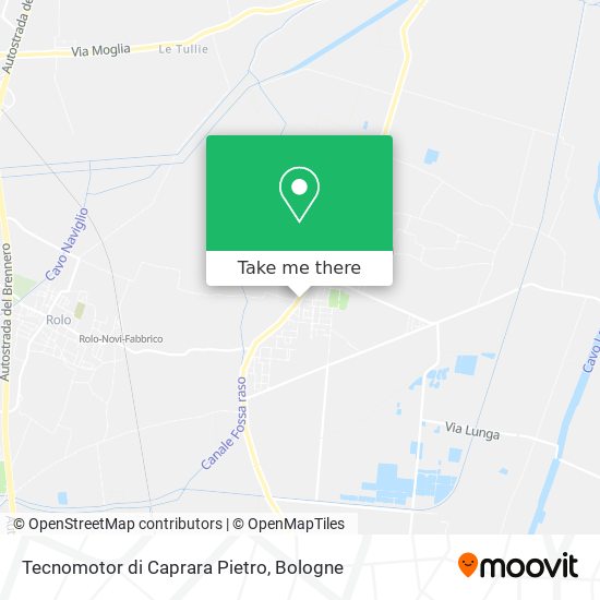 Tecnomotor di Caprara Pietro map