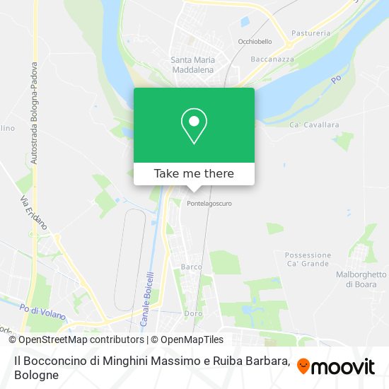 Il Bocconcino di Minghini Massimo e Ruiba Barbara map