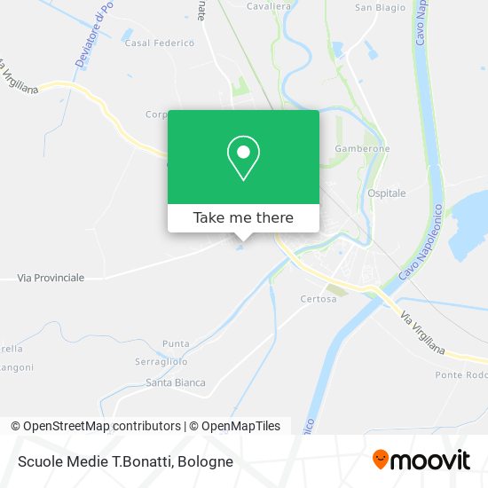 Scuole Medie T.Bonatti map