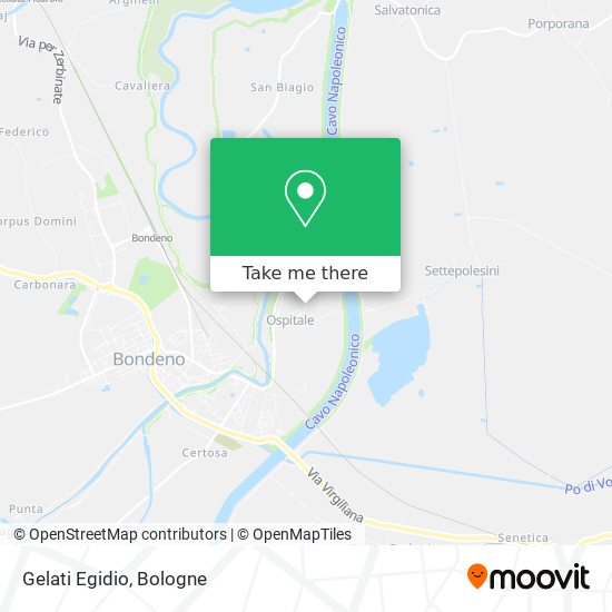 Gelati Egidio map