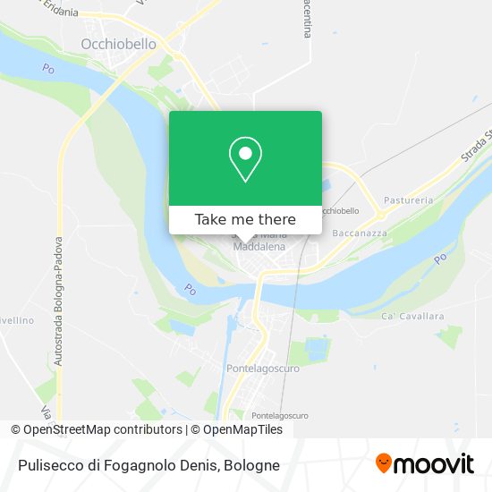 Pulisecco di Fogagnolo Denis map