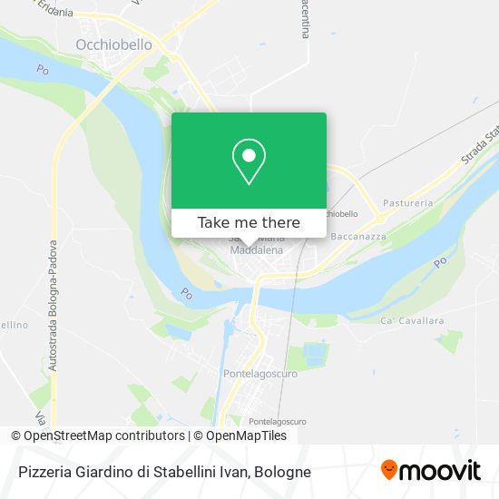 Pizzeria Giardino di Stabellini Ivan map