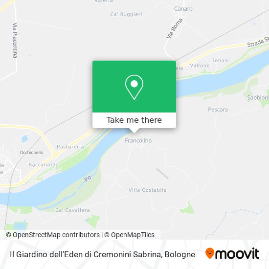 Il Giardino dell'Eden di Cremonini Sabrina map