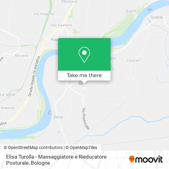 Elisa Turolla - Massaggiatore e Rieducatore Posturale map