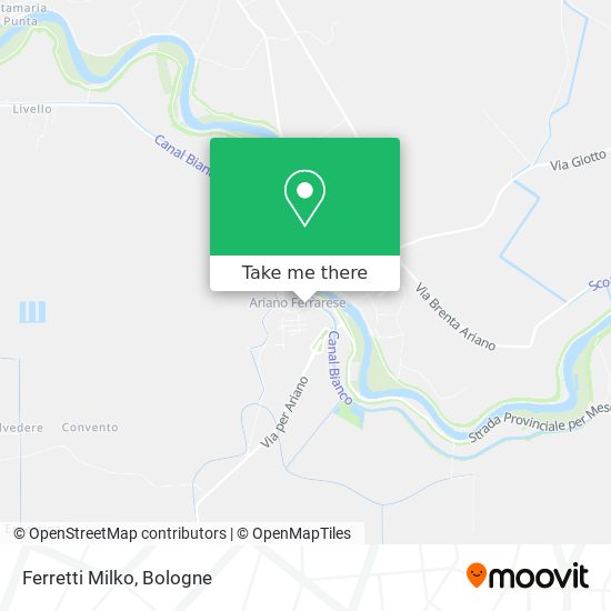 Ferretti Milko map