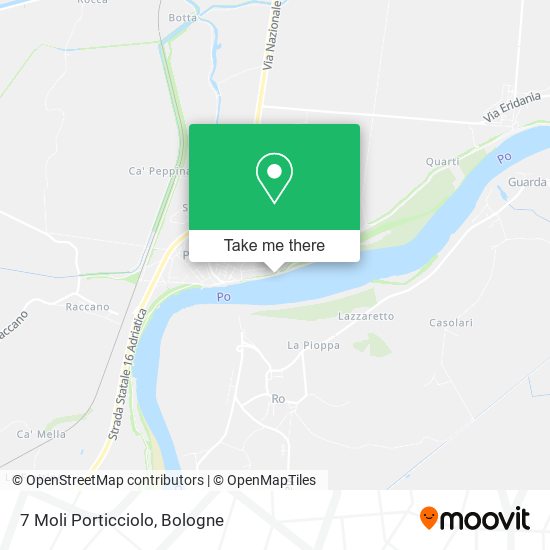 7 Moli Porticciolo map