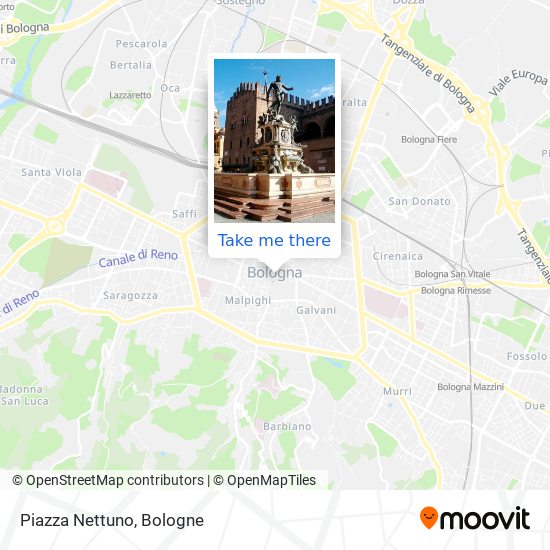 Piazza Nettuno map