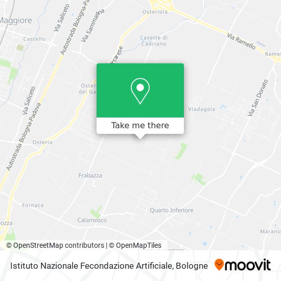 Istituto Nazionale Fecondazione Artificiale map