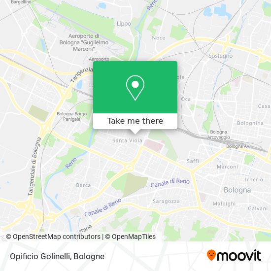 Opificio Golinelli map