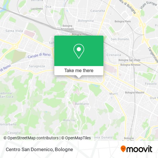 Centro San Domenico map