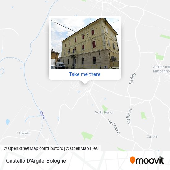 Castello D'Argile map