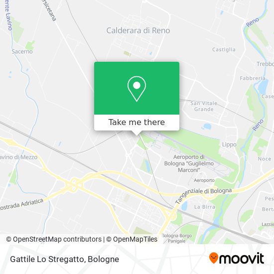 Gattile  Lo Stregatto map
