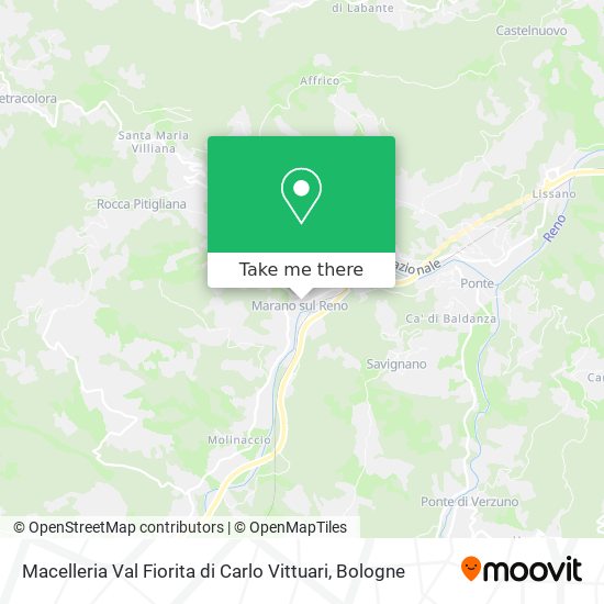 Macelleria Val Fiorita di Carlo Vittuari map