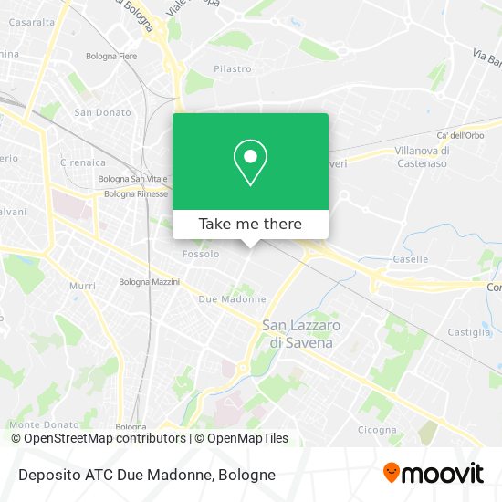 Deposito ATC Due Madonne map