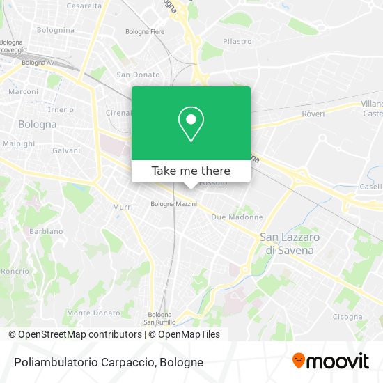 Poliambulatorio Carpaccio map