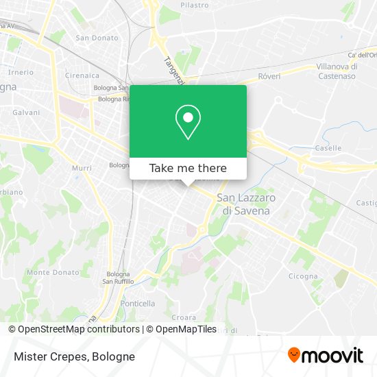 Mister Crepes map