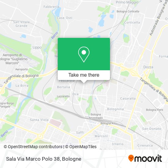 Sala Via Marco Polo 38 map