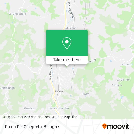 Parco Del Ginepreto map