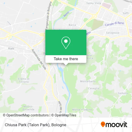 Chiusa Park (Talon Park) map