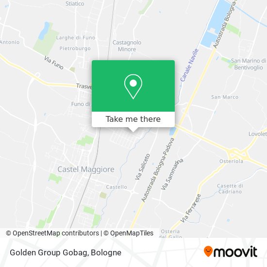 Golden Group Gobag map