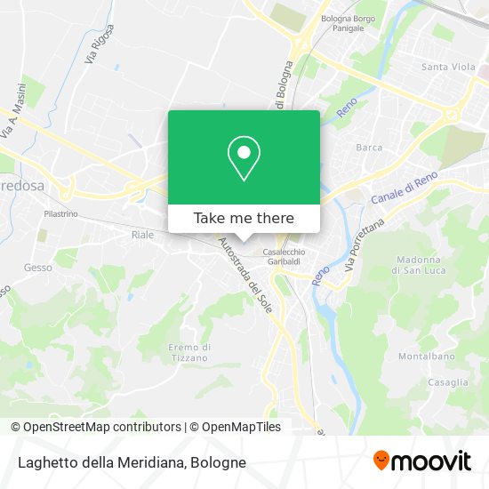 Laghetto della Meridiana map