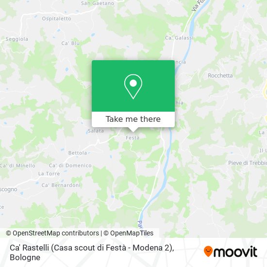 Ca' Rastelli (Casa scout di Festà - Modena 2) map