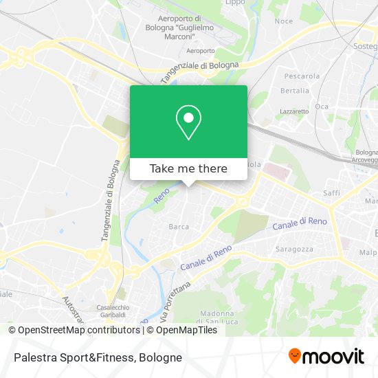Palestra Sport&Fitness map